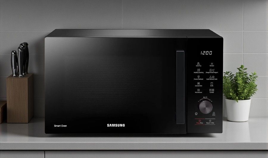 Samsung KQ85413GBS Mikrowelle 900 W, 1650 W max, 230 V, 50 Hz, 2450 MHz