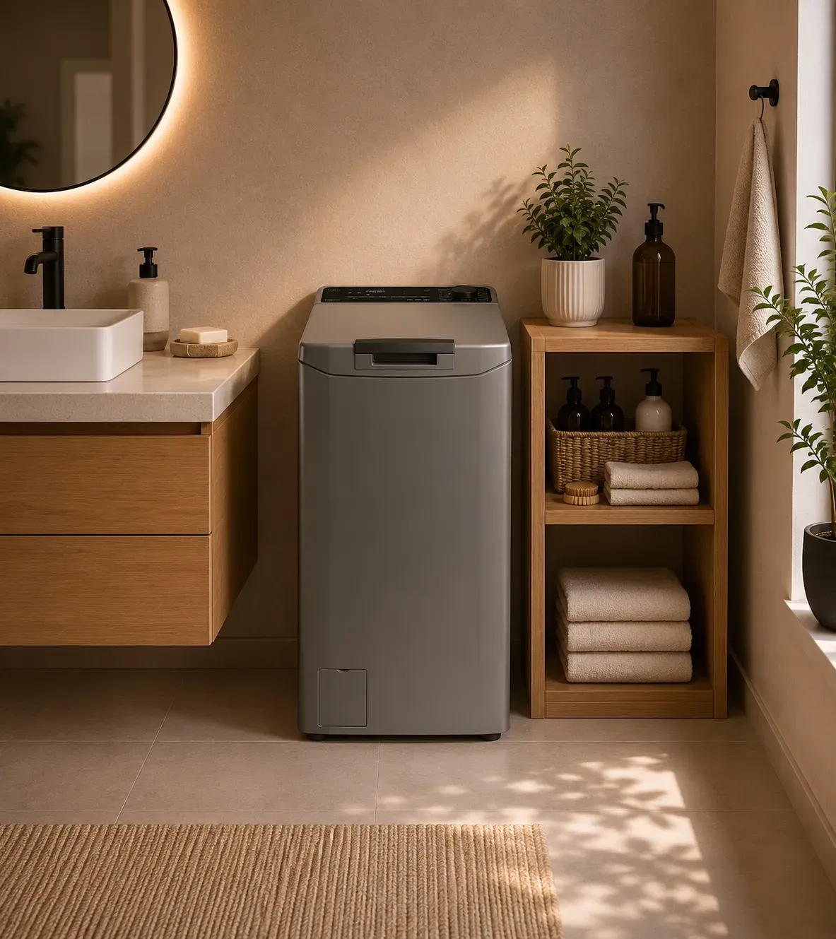 Haier THASNQ286TMR5-84 Waschmaschine | 8 kg Toplader | Köln