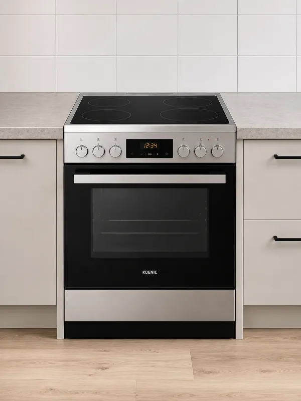 Koenic KFC 22411-1 A Standherd – Glaskeramikkochfeld – NEU