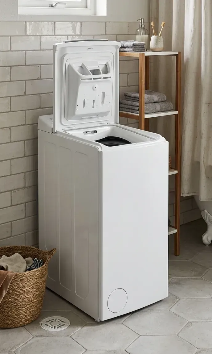 Günstige neue Bauknecht Toplader Waschmaschine WAT DR 23 C mit 6 kg und ca. 40 cm breit