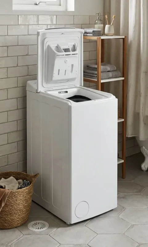 Günstige neue Bauknecht Toplader Waschmaschine WAT DR 23 C mit 6 kg und ca. 40 cm breit