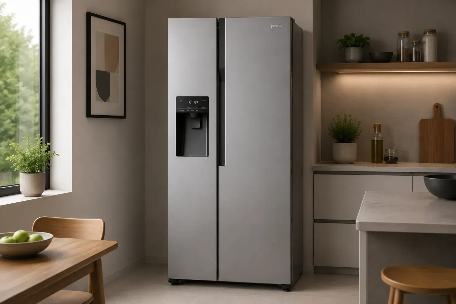 Gorenje NRR9185ESXL Side-by-Side Kühlschrank | 557L | Sofort lieferbar Köln