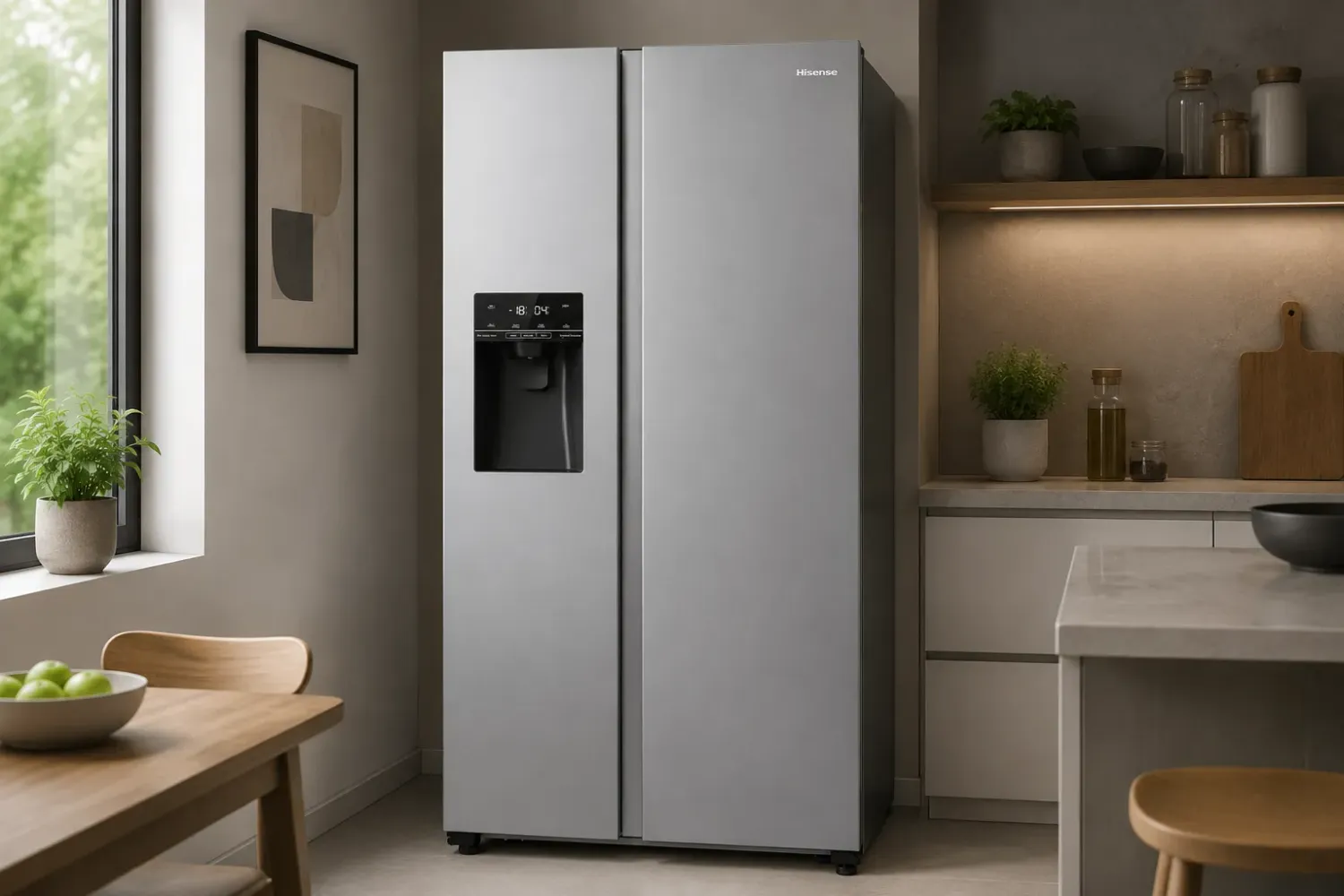 Hisense RSIM535ACE Side-by-Side Kühlschrank | 566L | Sofort lieferbar Köln
