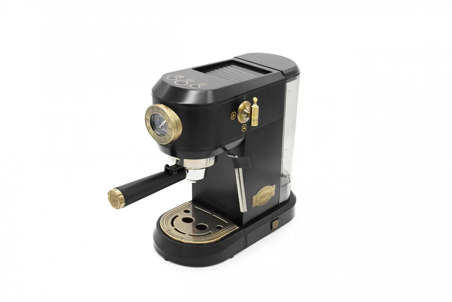 Kaiser KA 2005 EM Espressomaschine – 19 Bar – 5-in-1 – Anthrazit/Bronze