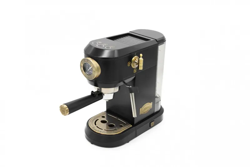 Kaiser KA 2005 EM Espressomaschine – 19 Bar – 5-in-1 – Anthrazit/Bronze