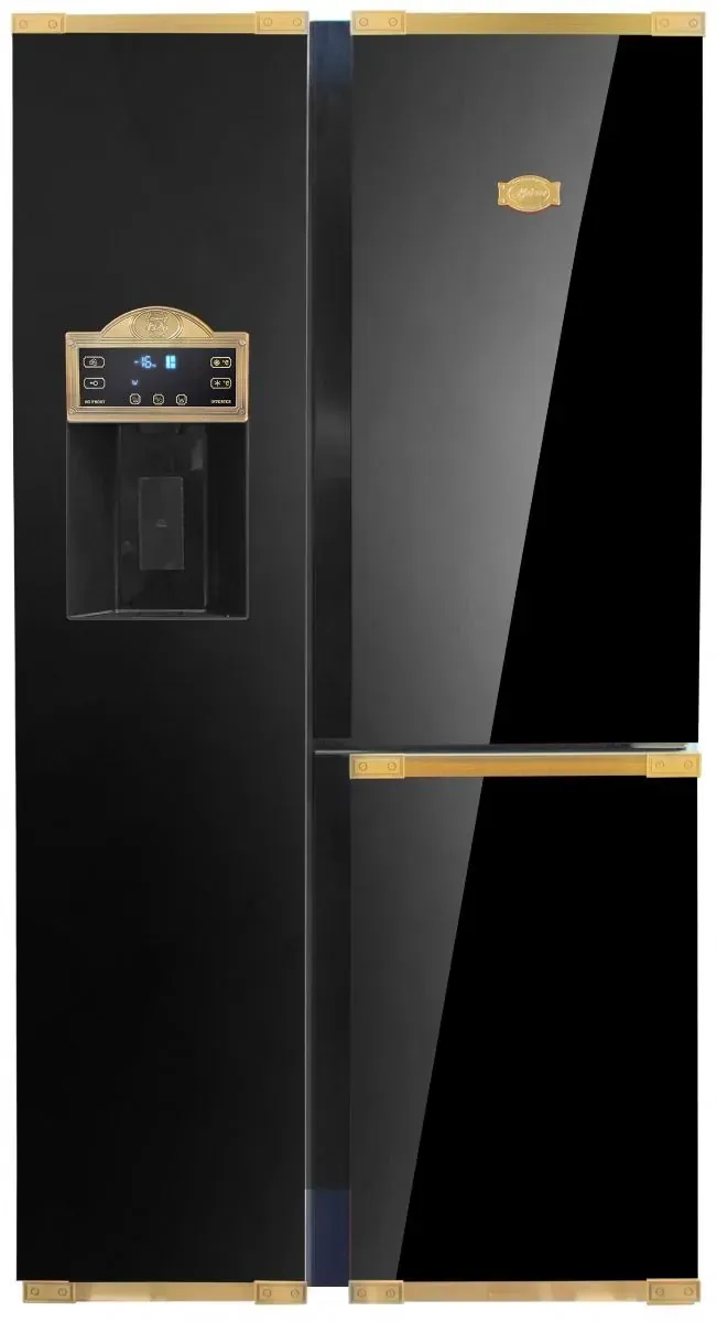 Kaiser KS 90300 AD Bio Side-by-Side Kühlschrank – 538 Liter – Art Deco – Anthrazit