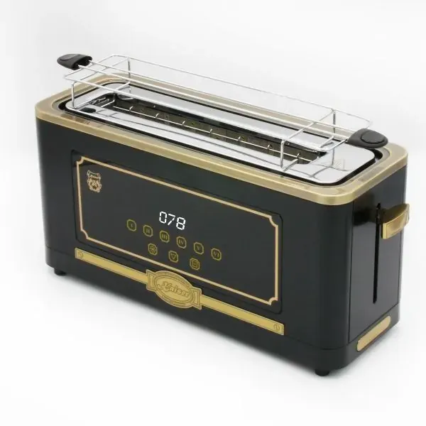 Kaiser T 4000 EM Retro Toaster – Anthrazit/Bronze