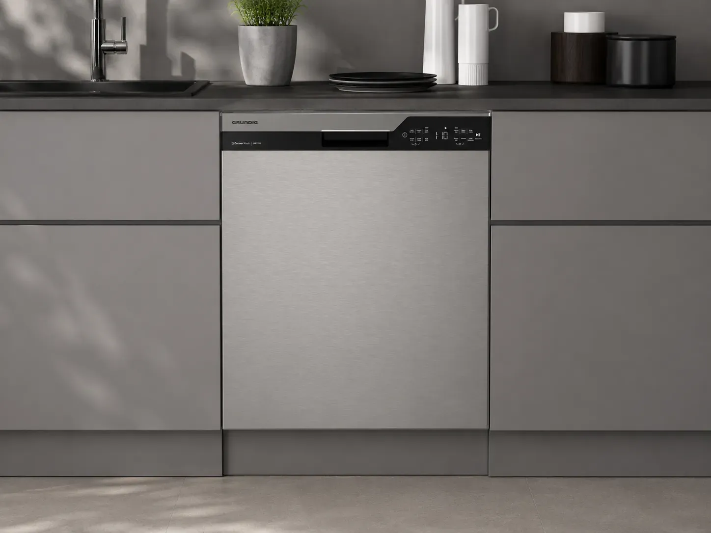 Grundig GNUP 4630 XB Geschirrspüler – 16 Maßgedecke – NEU