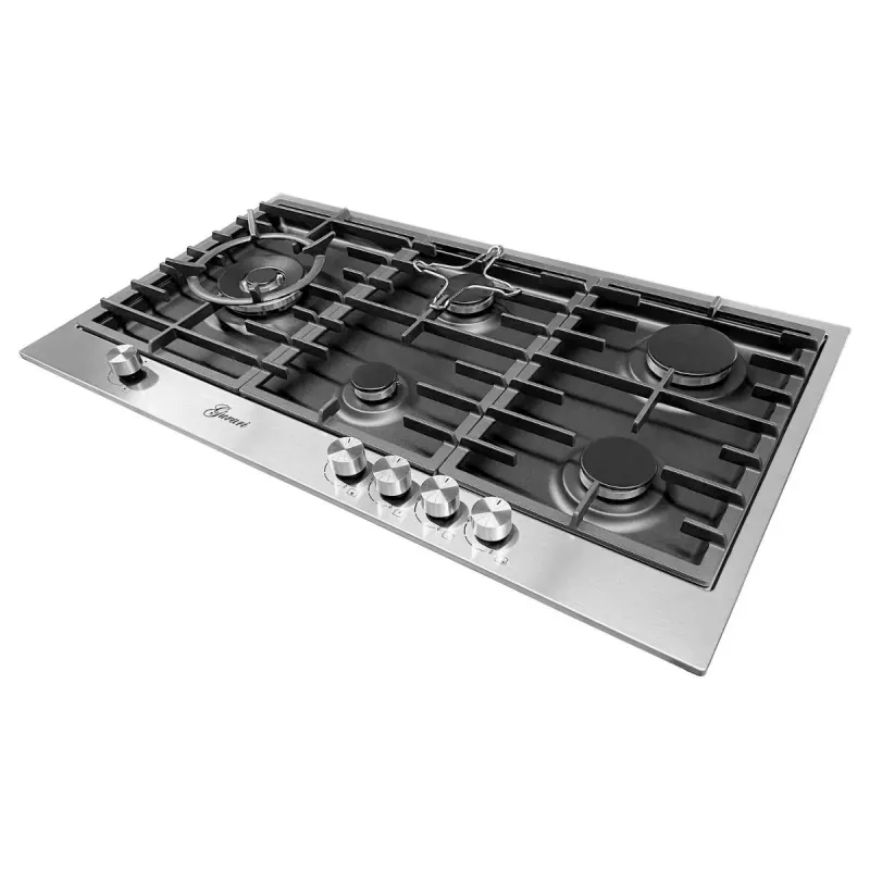 Gurari TY905VPGC Gaskochfeld – 90 cm – 5 Gasbrenner – NEU OVP