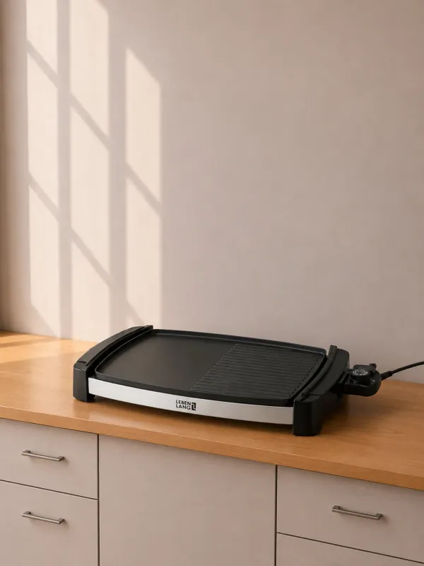 LEBENLANG LBG8588 Elektrischer Tischgrill – NEU Moderner kaufen sofort günstig in Köln Top Grill zu Hause 