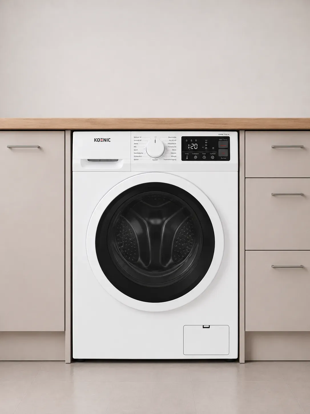 KOENIC KWM7152A Waschmaschine - NEU Modern 7 kg Waschmaschine kaufen sofort in Köln mit Rabatt günstig