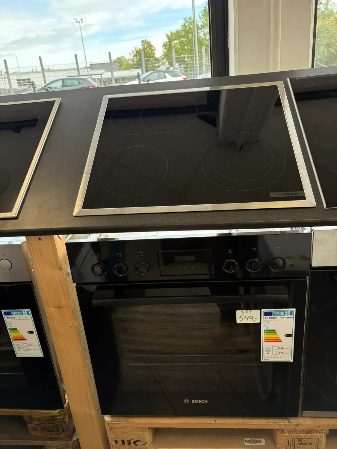 BOSCH HND211LB2 Einbauherdset - Backofen und Glaskeramik Kochfeld von Bosch kaufen sofort mit Rabatt in Köln günstig 