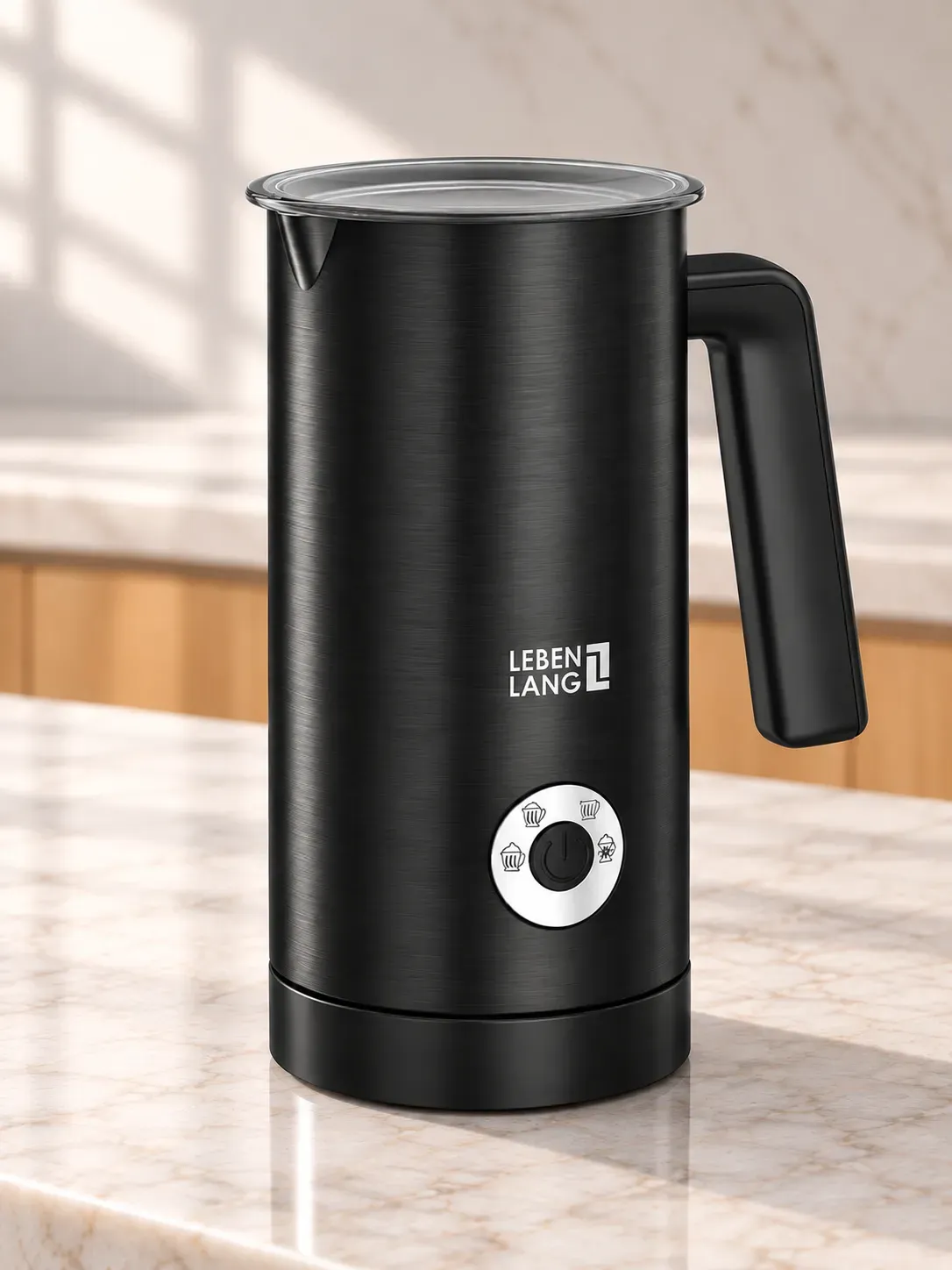 LEBENLANG LBL1022S Milchaufschäumer 300 ml - NEU moderner Milchaufschäumer  kaufen sofort in Köln günstig 