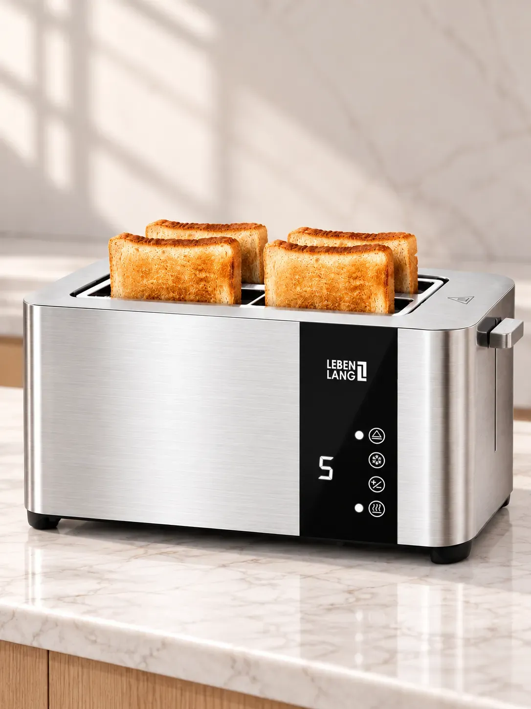 LEBENLANG LBL9899 Toaster - NEU moderner Toaster kaufen sofort neu in Köln - sofort verfügbar günstig - 4 Scheiben