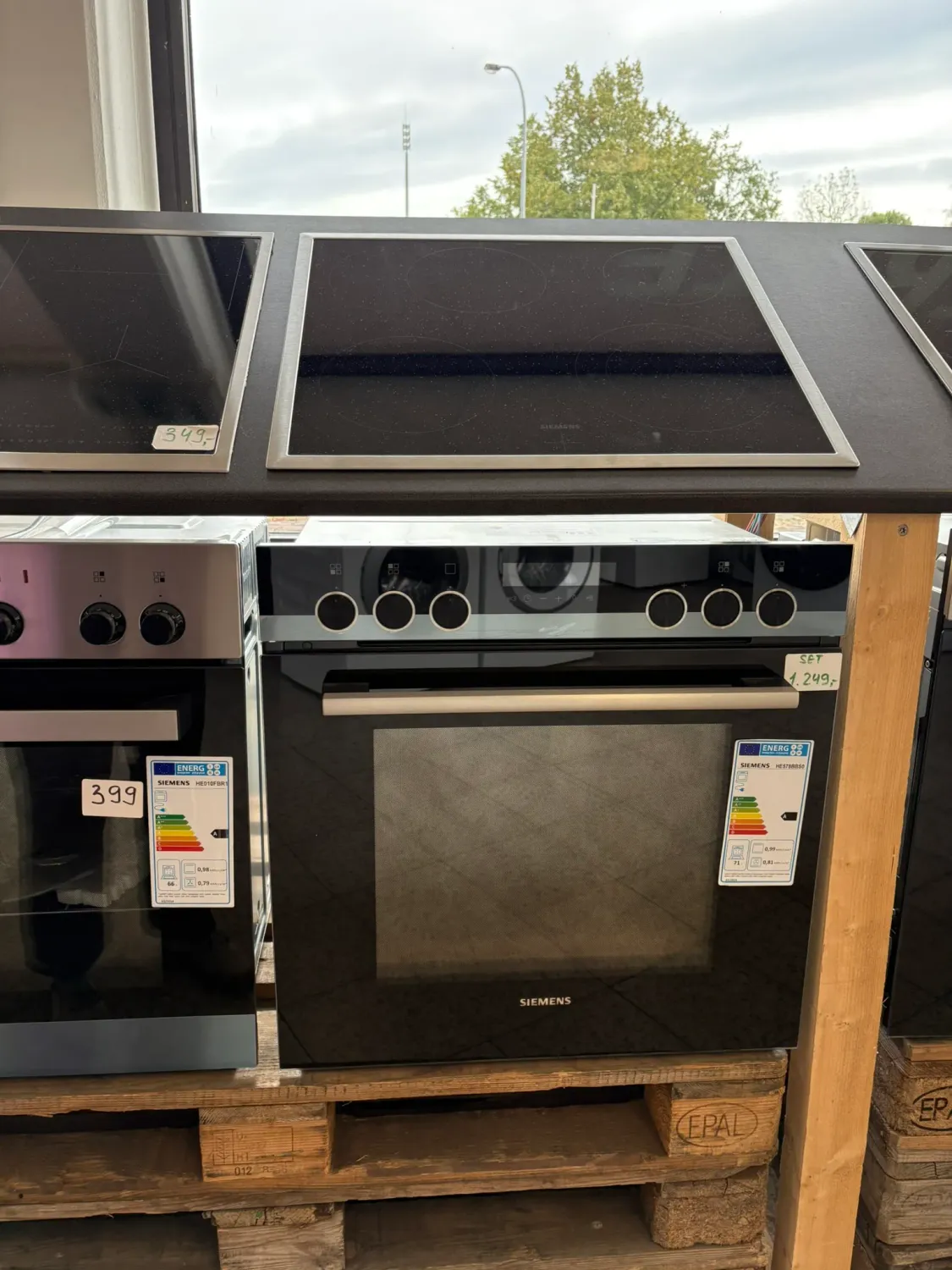 SIEMENS PQ521KB11 Einbauherdset Herdset kaufen in Köln. Glaskeramik Kochfeld , Backwagen Backofen. Günstig mit Rabatt