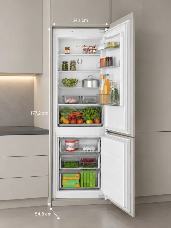 BOSCH KIN86NSE0 Einbau Kühl-Gefrierkombination Kühlschrank kaufen in Köln sofort mit Rabatt neu günstig 