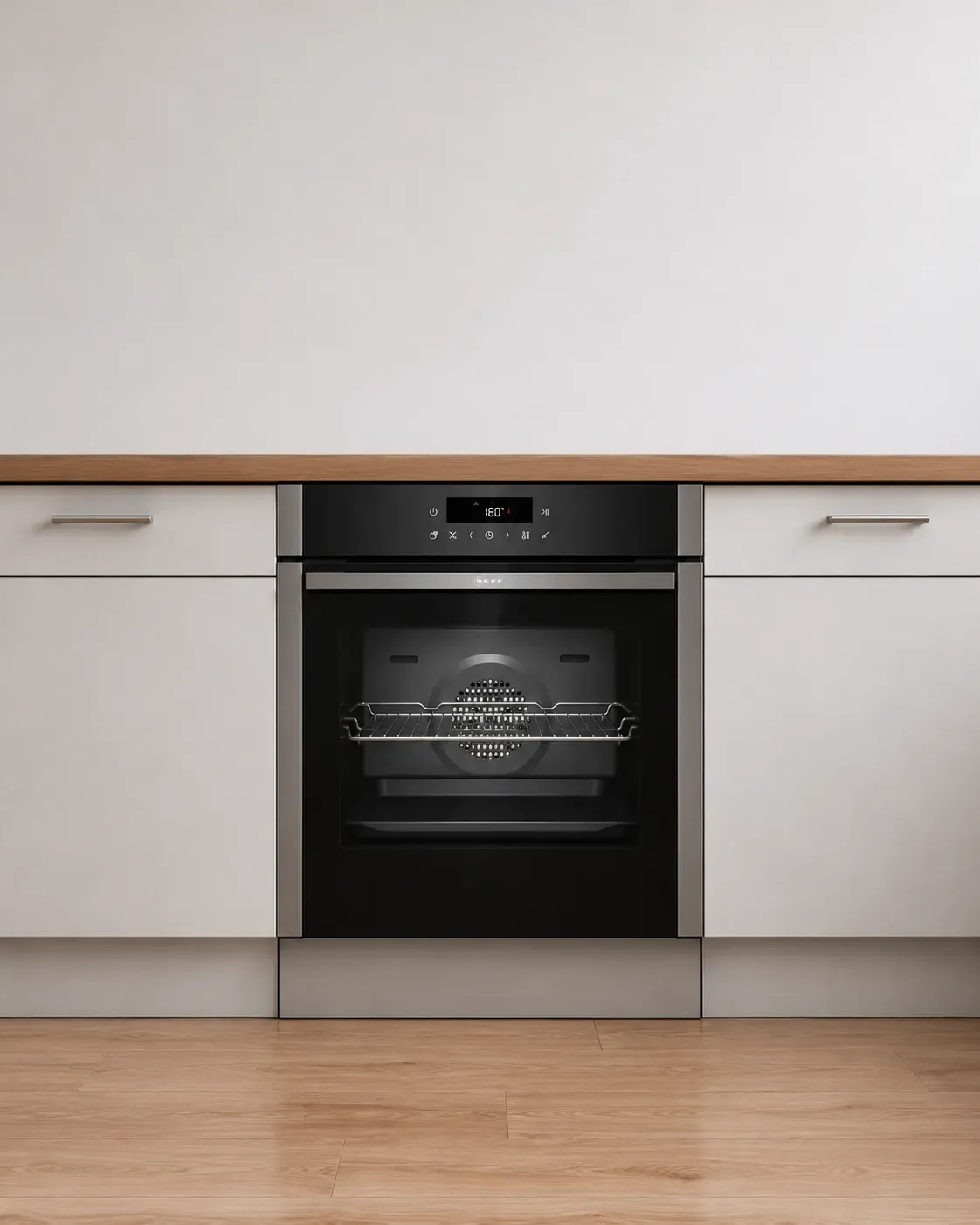 NEFF B6ACJ7AG3 Einbaubackofen - NEU Backofen kaufen sofort in Köln mit Airfryer und Pyrolyse Hide Tür 