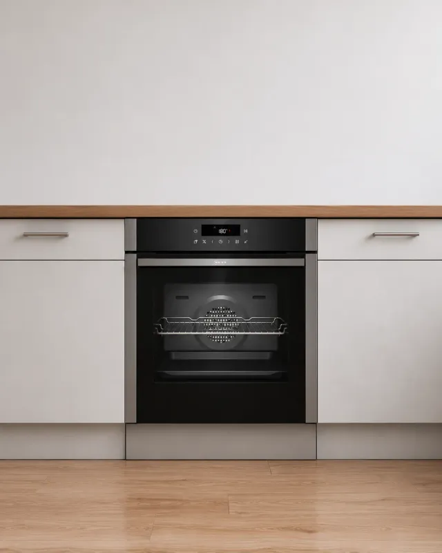 NEFF B6ACJ7AG3 Einbaubackofen - NEU Backofen kaufen sofort in Köln mit Airfryer und Pyrolyse Hide Tür 