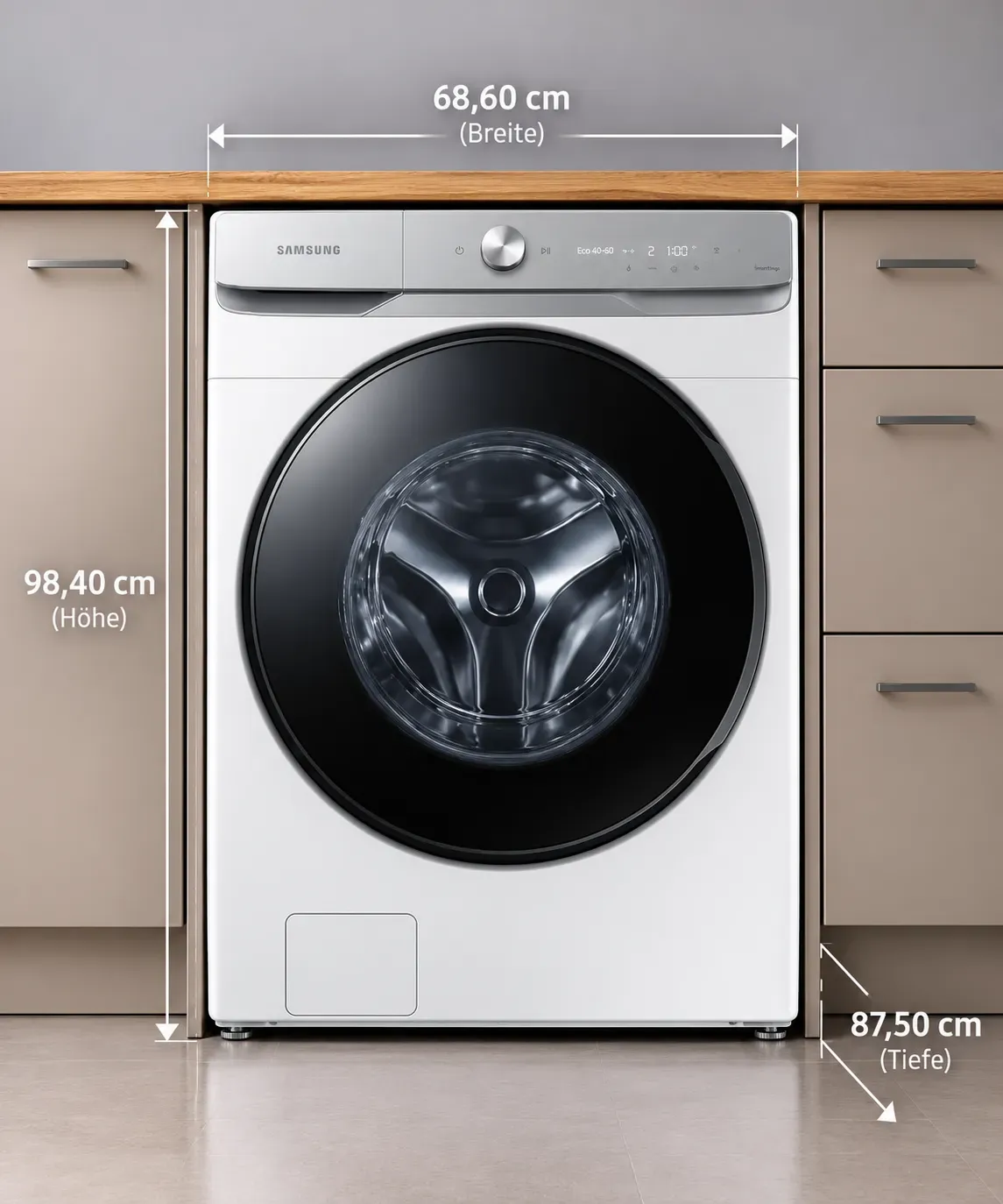 Samsung WF20DG8650BWU3 Waschmaschine - NEU große Waschmaschine 20 kg für die große Familie kaufen sofort in Köln günstig