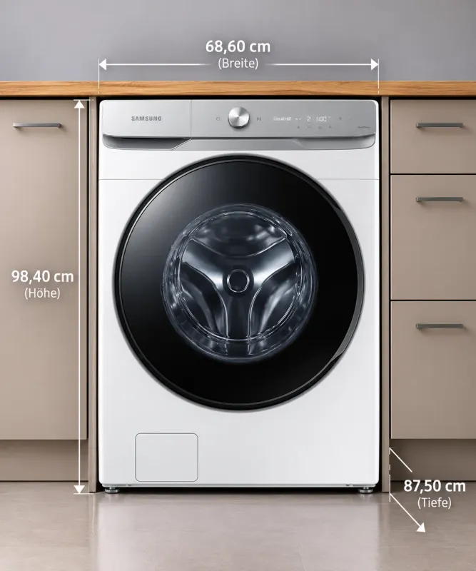 Samsung WF20DG8650BWU3 Waschmaschine - NEU große Waschmaschine 20 kg für die große Familie kaufen sofort in Köln günstig