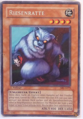 Riesenratte - 1. Auflage - silver
