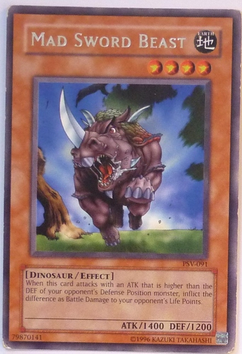 Mad Sword Beast - silver