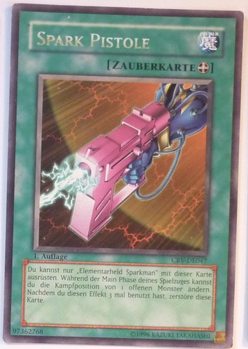 Spark Pistole - 1. Auflage - silver