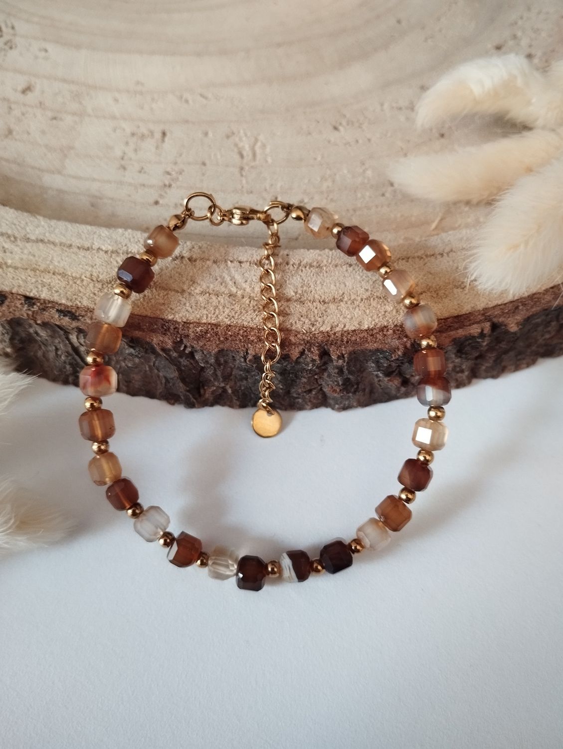 Bransoletka Cube Espresso