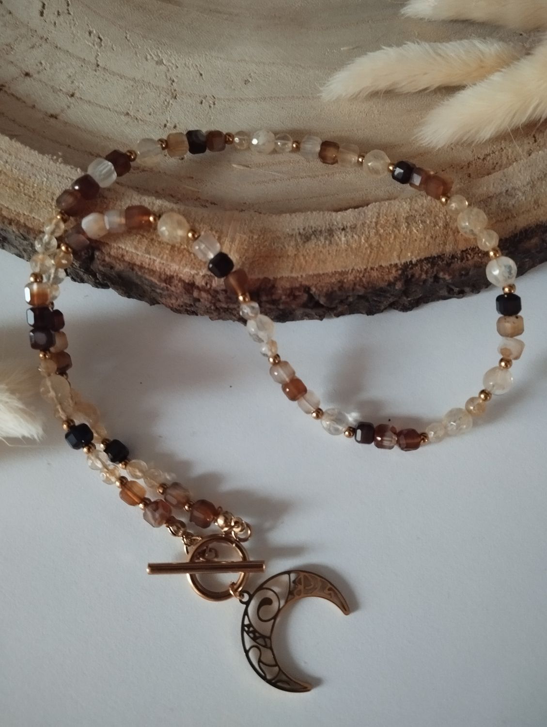 Naszyjnik Ażurowa Lunula