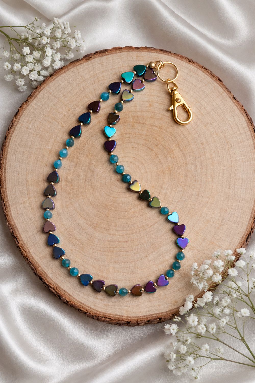 Zawieszka / brelok do telefonu kameleon