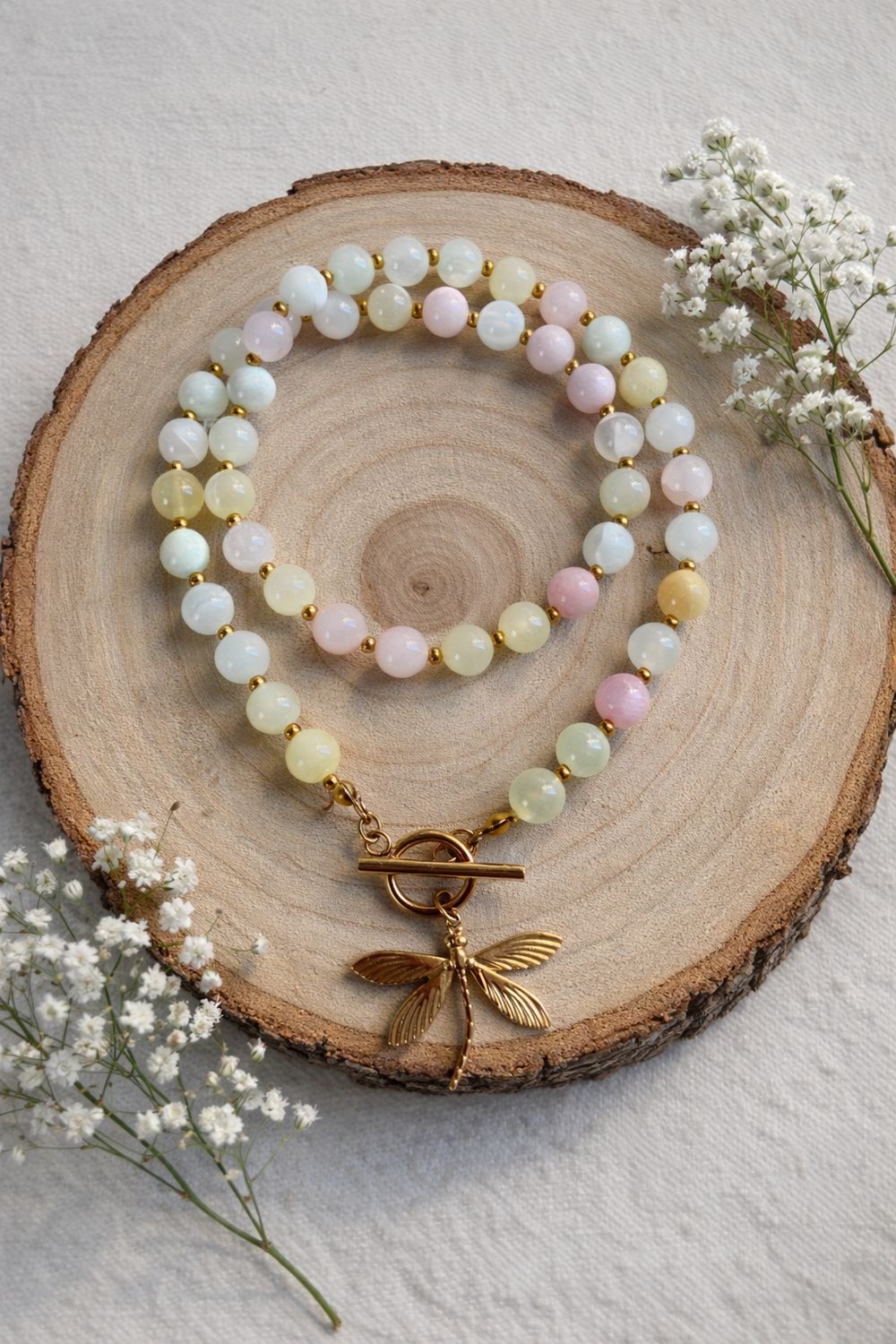 Naszyjnik Wiosenna ważka