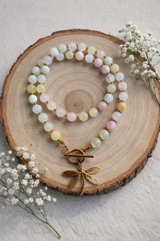 Naszyjnik Wiosenna ważka