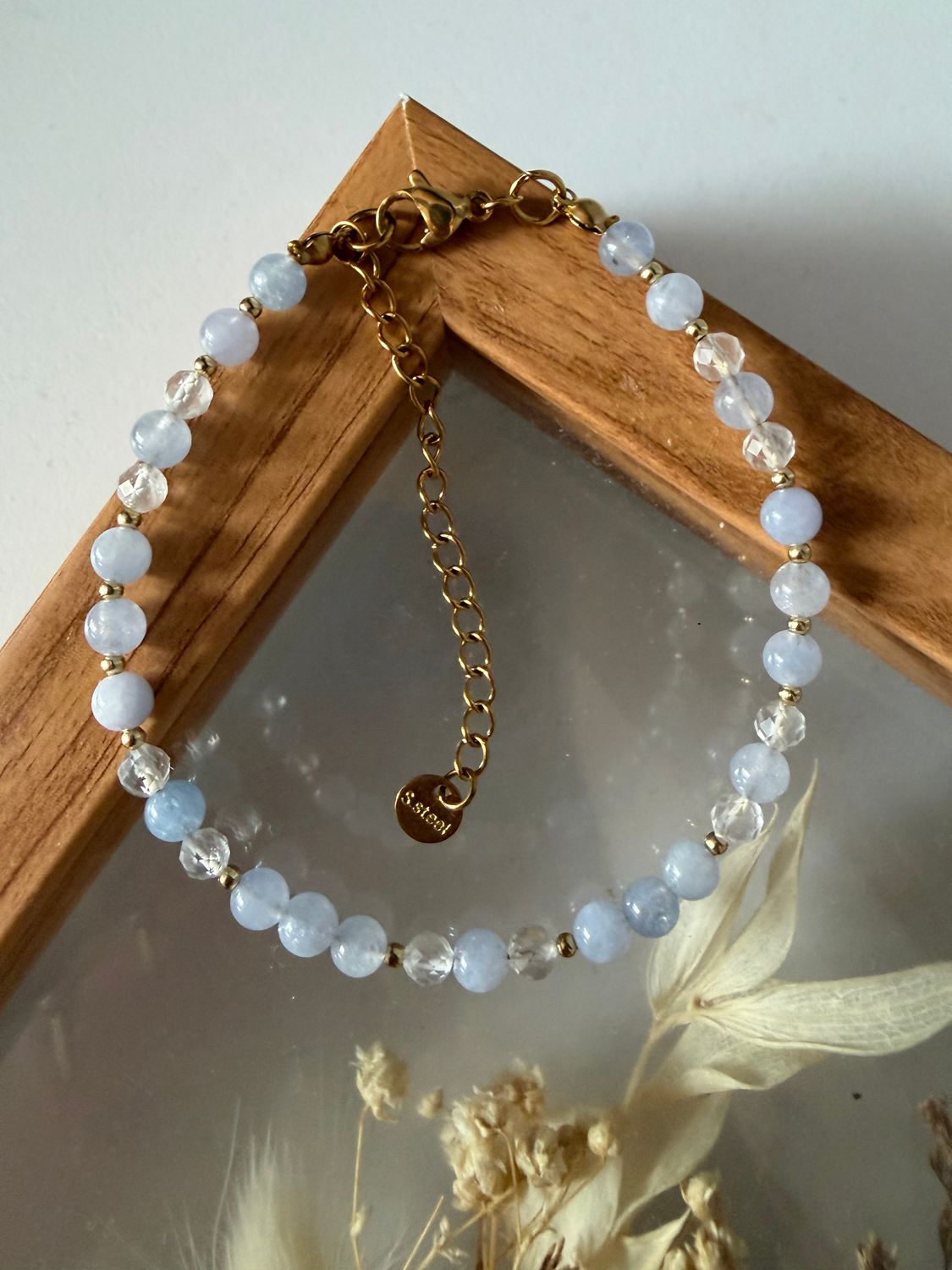 Bransoletka baby blue