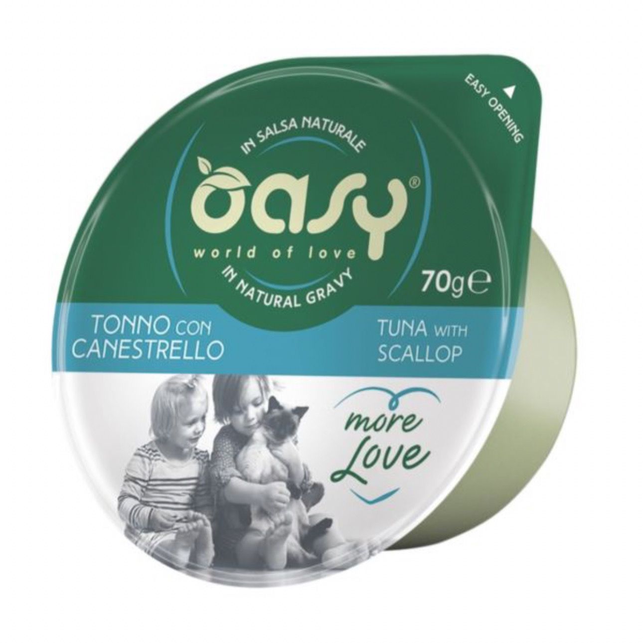Oasy Morę Love Cup Tuńczyk z przegrzybkiem 70g