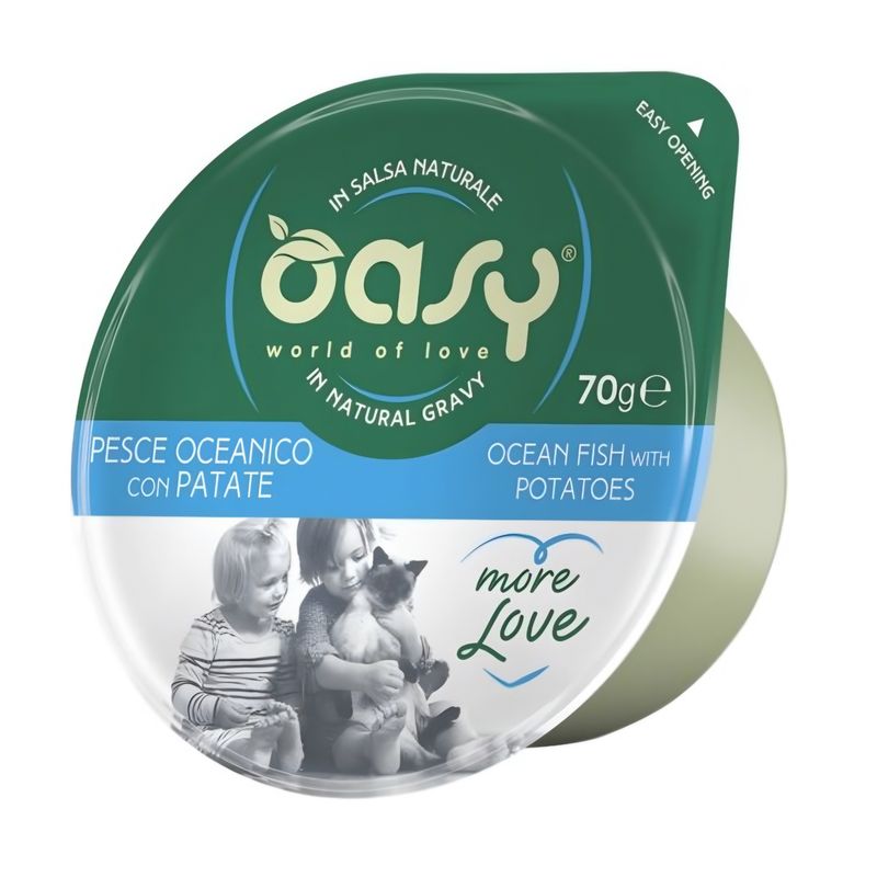 Oasy Morę Love Ryba oceaniczna z ziemniakami 70g