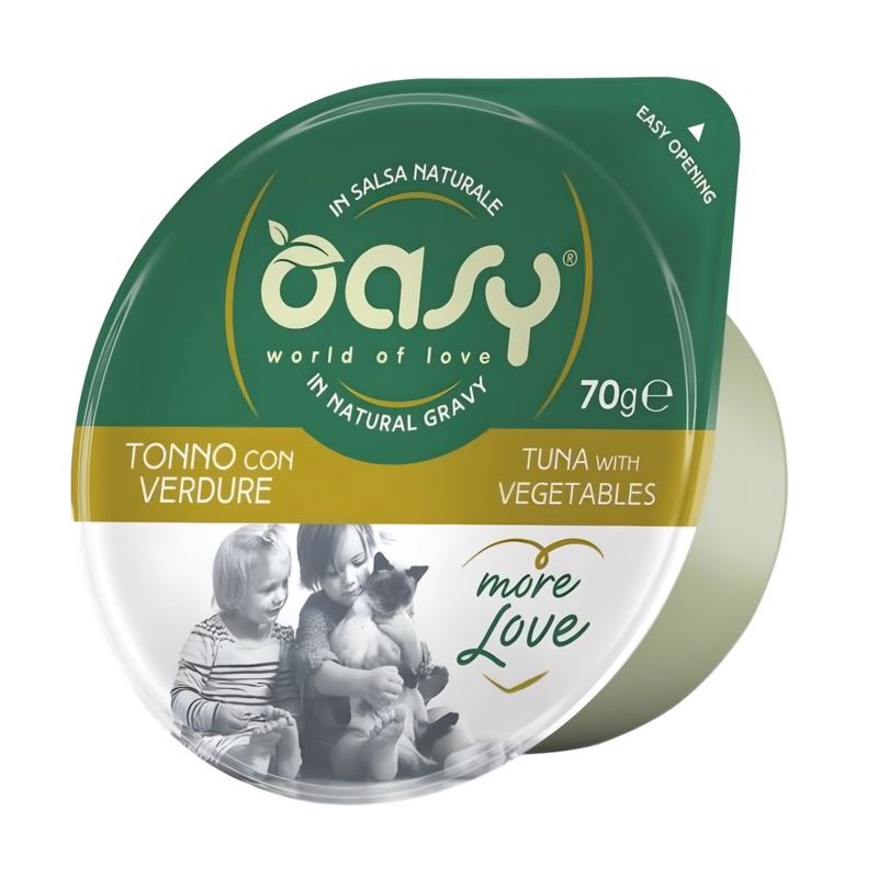 Oasy Morę Love Cup Tuńczyk z warzywami 70g