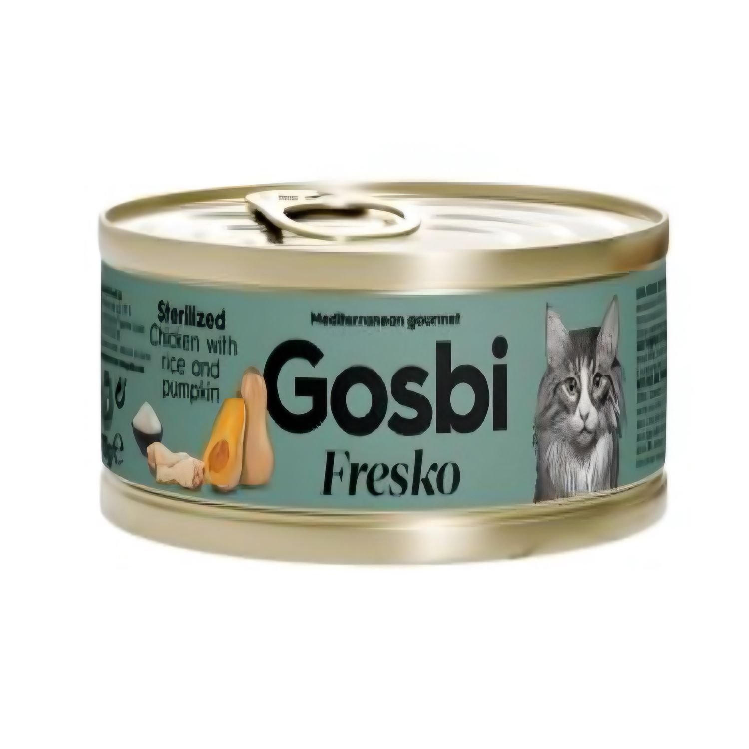 GOSBI kot FRESKO Sterilized - Kurczak/Ryż/Dynia70g