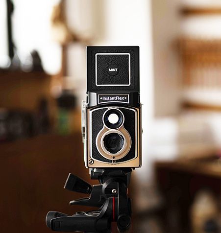 MiNT InstantFlex TL70 Plus – Twin-Lens Sofortbildkamera für Instax Square