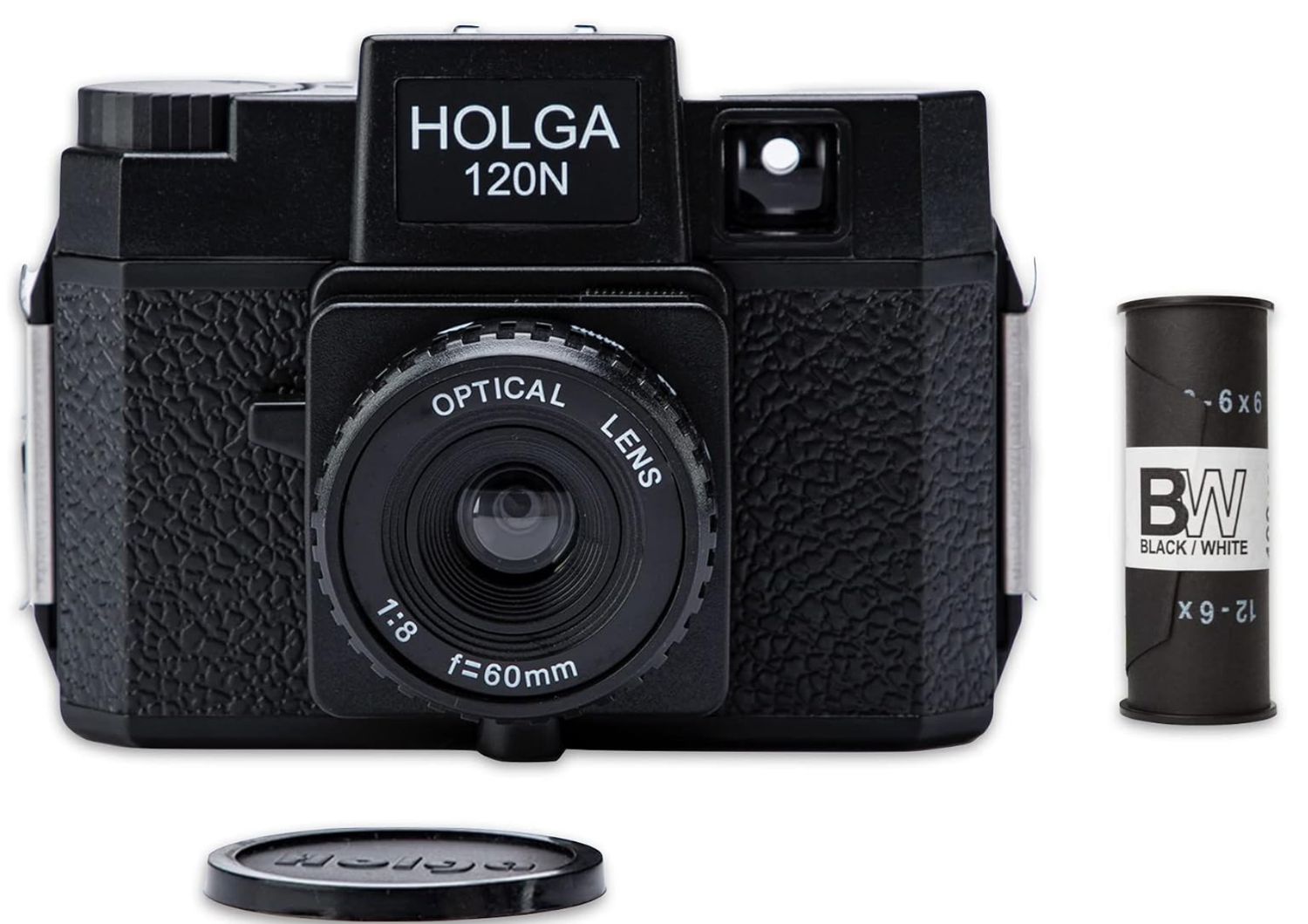 antonKUNZE HOLGA 120N– 120 Rollfilm-Kamera mit Glasobjektiv und S/W 120mm Film im Set antonKUNZE HOLGA 120N– 120 Rollfilm-Kamera mit Glasobjektiv und S/W 120mm Film im Set