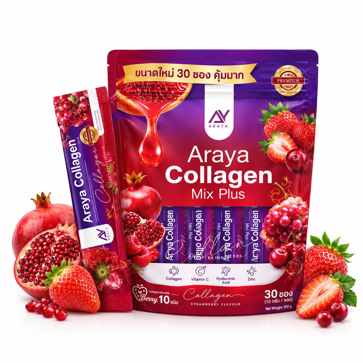 Araya Collagen Mix Plus 30 Sachets BIG PACK