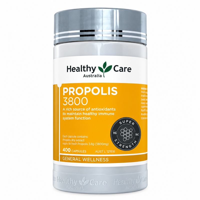 Healthy Care Propolis 3800mg 200 Soft Capsules