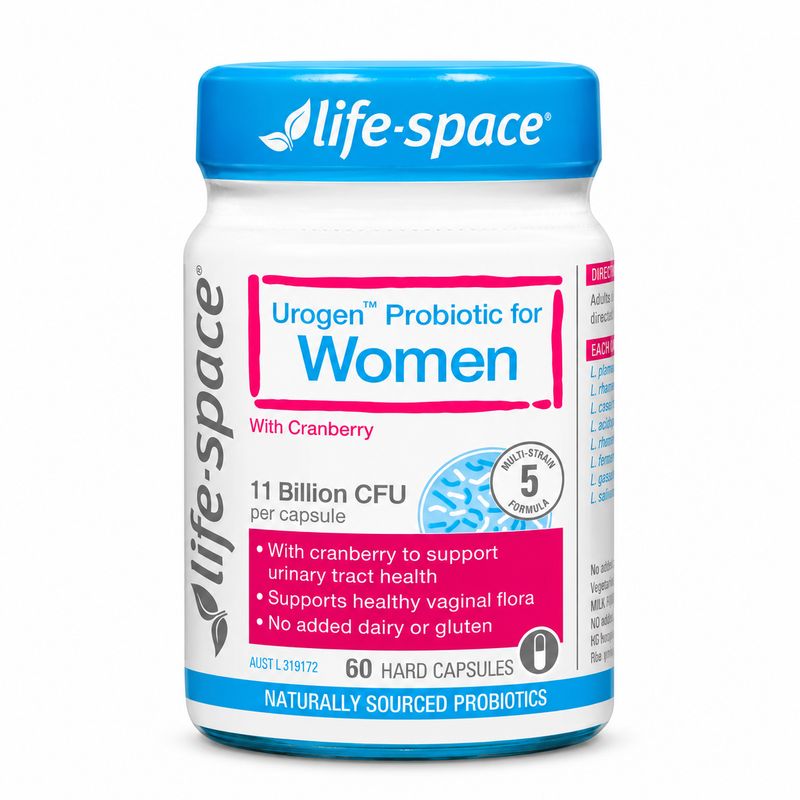 Lifespace Urogen Probiotic For Women 60 Capsules