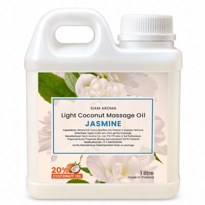 Light Coconut Massage Oil Jasmine 1 Liter