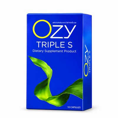 OZY TRIPLE S — 10 Capsules Burn smarter, feel balanced — one safe, stimulant-free capsule daily. OZY TRIPLE S — 10 Capsules Burn smarter, feel balanced — one safe, stimulant-free capsule daily.