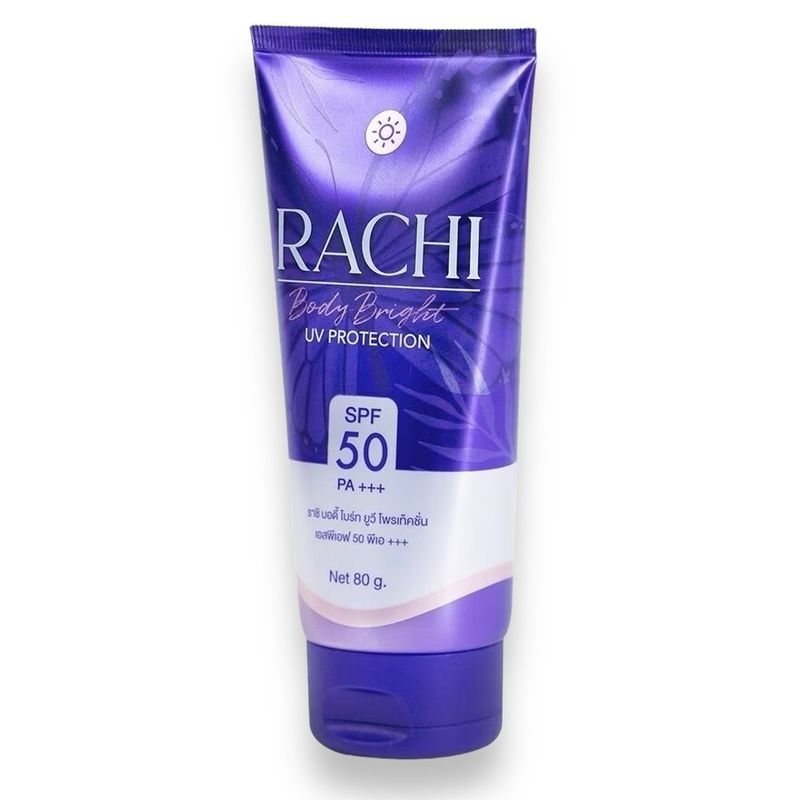 RACHI Sunscreen Bright Body UV Protection Sun SPF50 PA+++ 80g