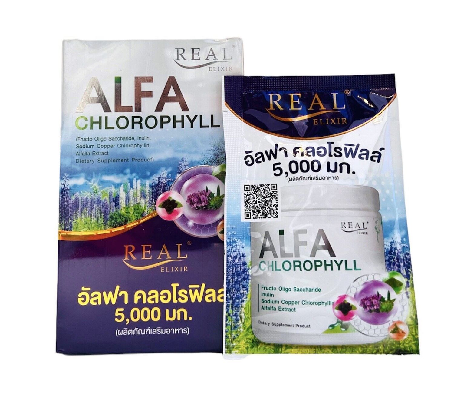 Real Elixir Alfa Chlorophyll Plus 30g 6 Sachets Real Elixir Alfa Chlorophyll Plus 30g 6 Sachets