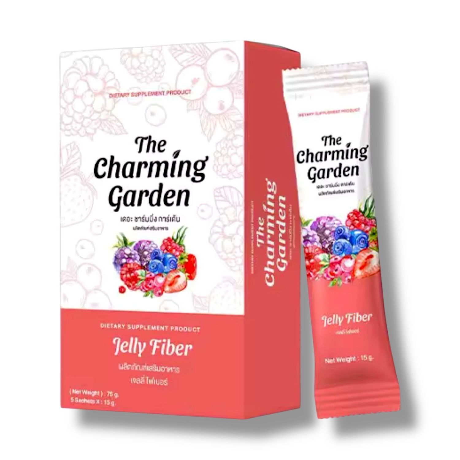 The Charming Garden Jelly Fiber 5 Sachets