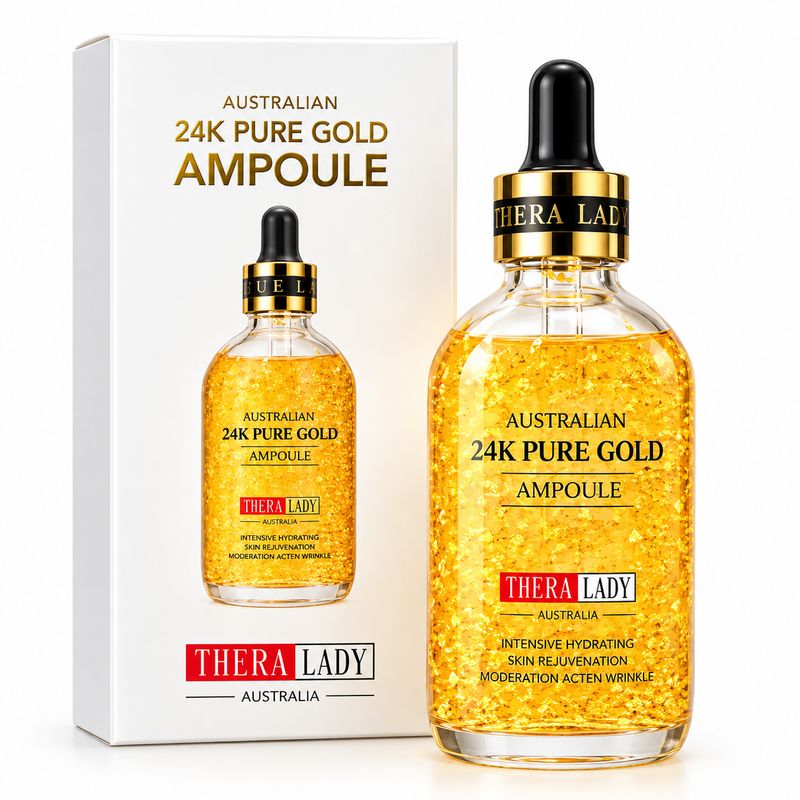 Thera Lady 24K Pure Gold Ampoule 100ml Serum