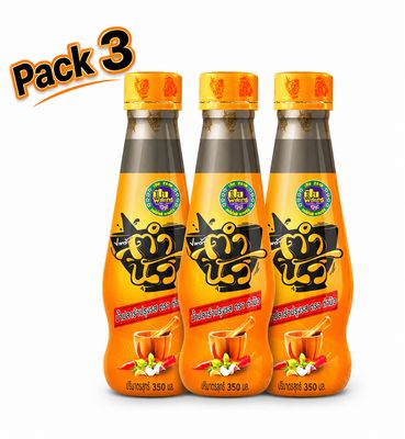 3xTumnua Pickled E-Sarn Seasoning Fish Sauce Papaya Salad Somtam Thai  Food 350ml