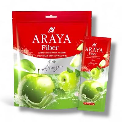 Araya Fiber Green Apple Flavor 15 Sachets